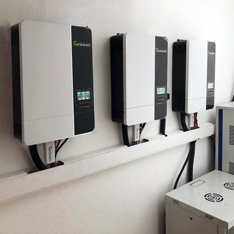 Growatt 48v Dc Spf 5000 Es Growatt Solar Inverter Growatt Hybrid Off Grid Inverter