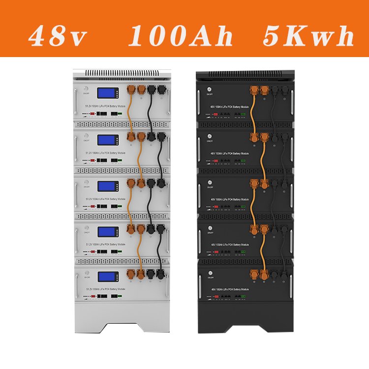 Deye BOS-G Germany LiFePO4 Battery Cell 51.2V 100Ah 5kwh Cabinet type solar inverter Energy Storage Battery