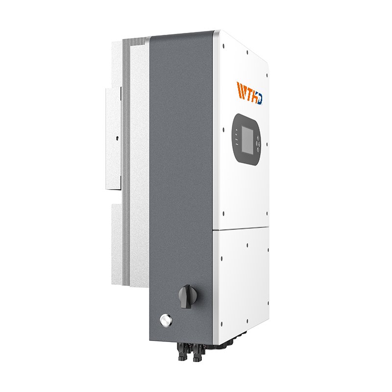 6kw Single Phase On/Off Grid Pure Sine Wave 6000w 6kva 48v Built-In Two Mppt Ip65 Hybrid Solar Inverter