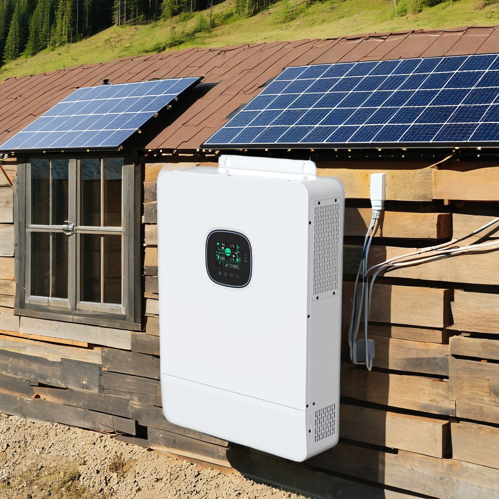 Hybrid Solar Inverter 5KW 10KW 8KW 12KW Off/On-Grid 48Vdc 110Vac 230Vac MPPT Single Output Type