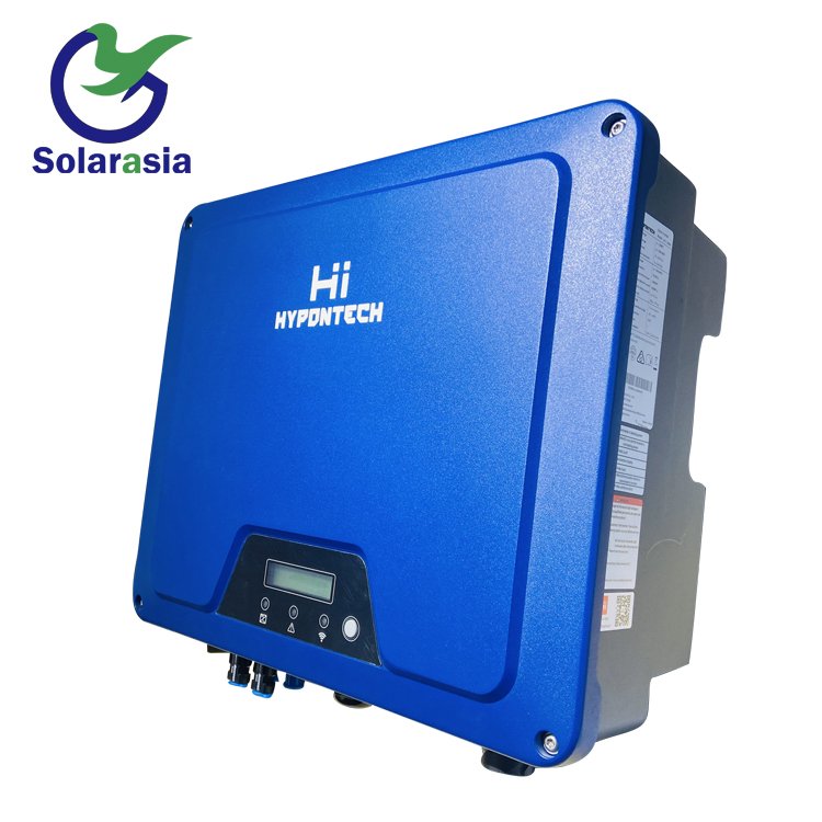 HYPONTECH Invt solar grid tie inverter 3KW 5KW 6KW 8KW 10KW 50KW solar inverter with wifi GPRS And TUV certificates