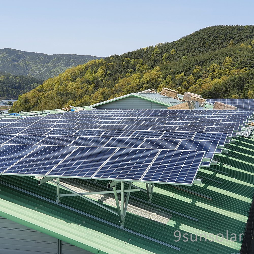 low price to buy solar energy system flat roof solar roof mounting system