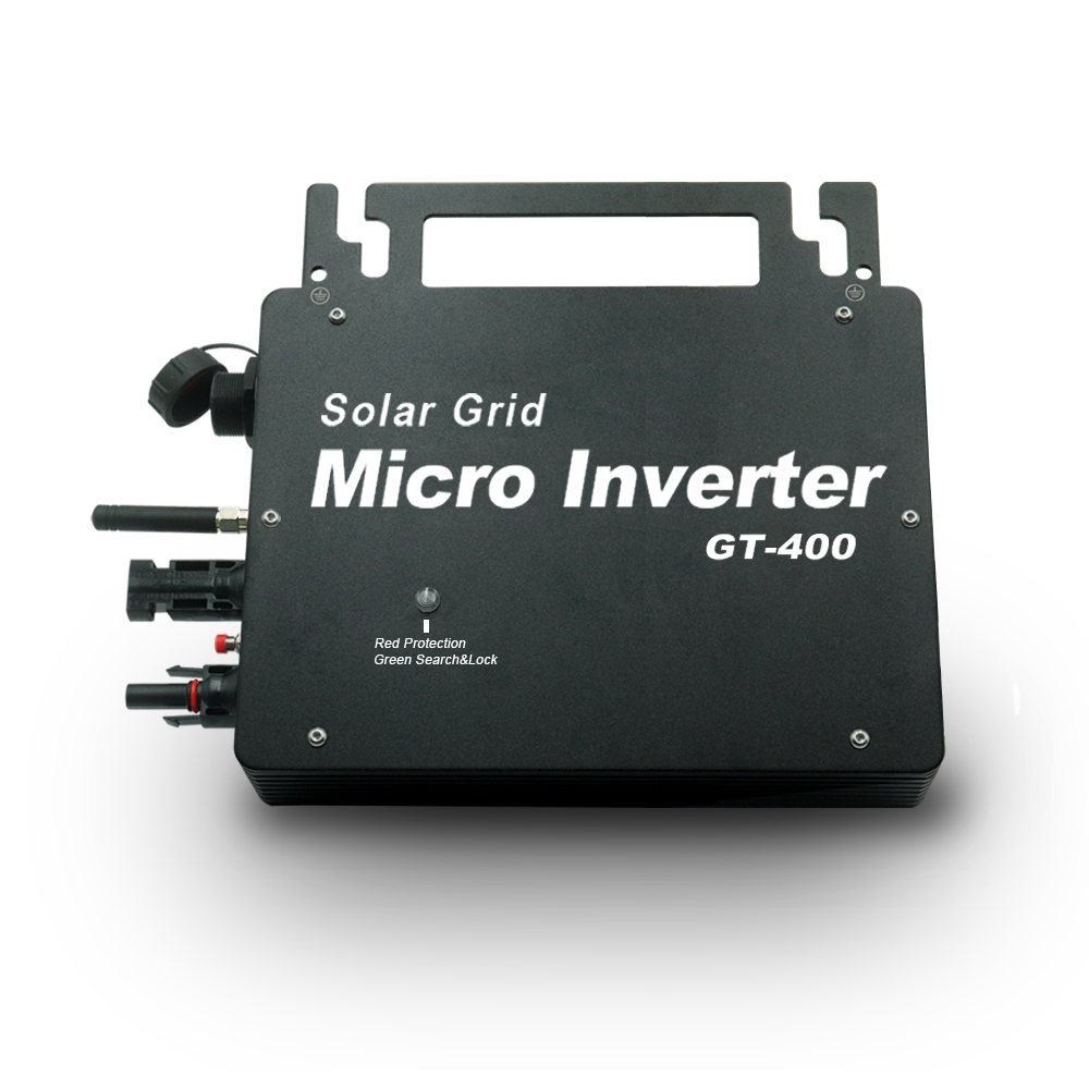 400W 220V smart WIFI control IP65 waterproof microinverter mppt solar inverter The latest solar micro inverter