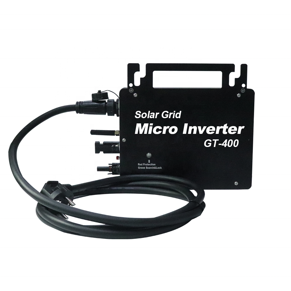 400W 220V smart WIFI control IP65 waterproof microinverter mppt solar inverter The latest solar micro inverter