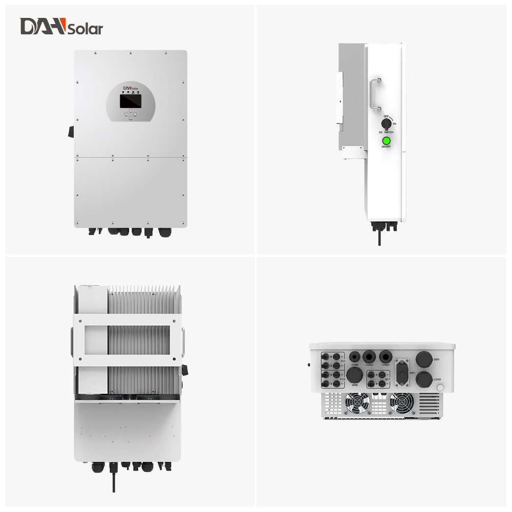 Deye 10 Years Warranty 2 MPPT SUN-5/6/8/10/12/15/20/25K-SG01HP3-EU-AM2 Three Hybrid Inverter
