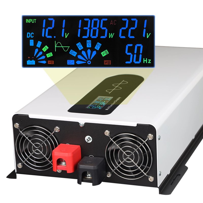 HOULI off grid pure sine wave 48v solar inverters 24v 120v solar converter car power inverter 5kw 12v 220v 230v 110v 5000w 4000w