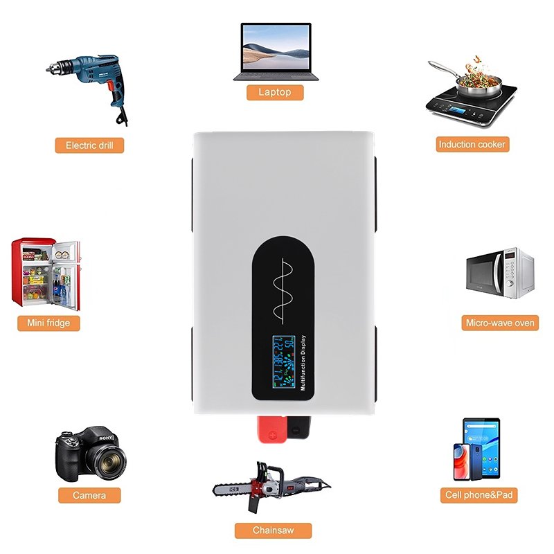 HOULI off grid pure sine wave 48v solar inverters 24v 120v solar converter car power inverter 5kw 12v 220v 230v 110v 5000w 4000w
