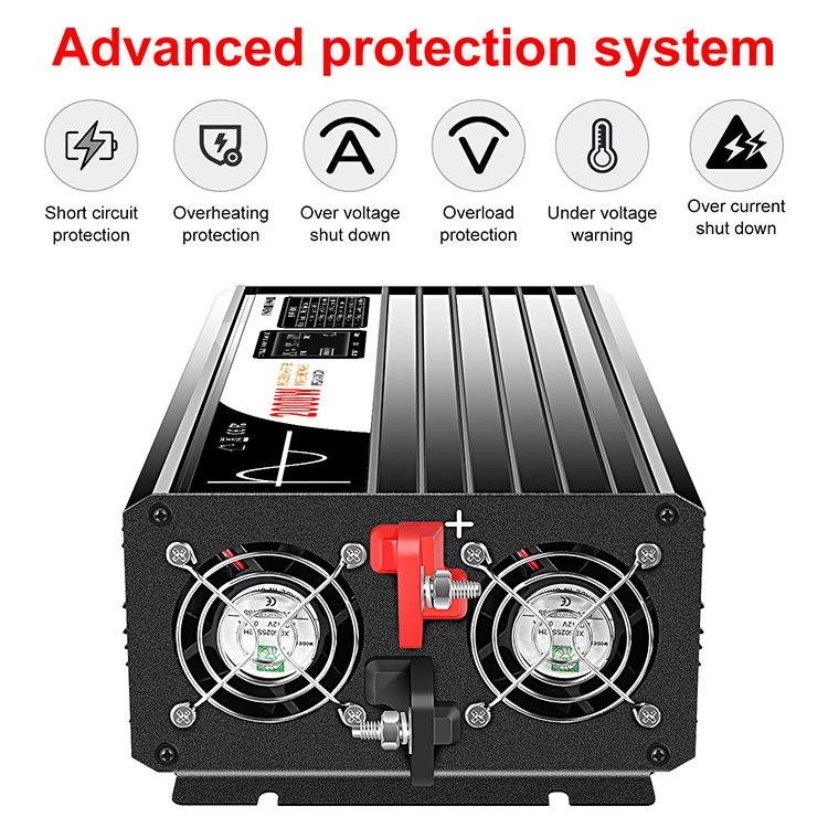 Power Inverter 2000w Solar Inverters 2000w Inverter With Charger