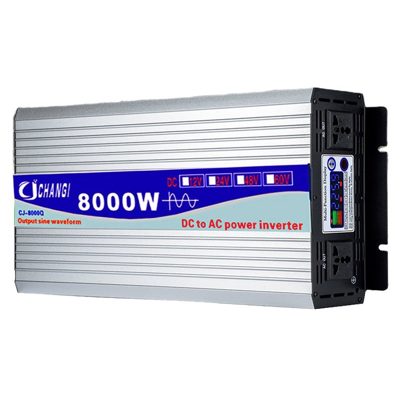 Pure Sine Wave Inverter 6000W 8000W Voltage Converter 12V 24V 48V 60V 72V to 110V 220V Solar Inverters 50H Home InverterZ 60HZ