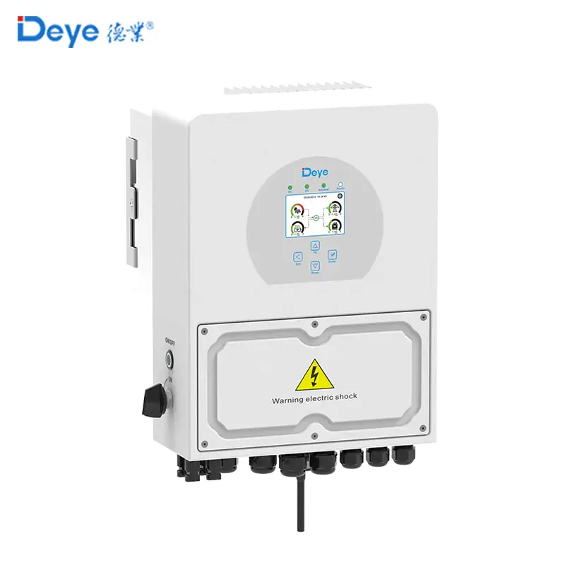 Deye Hybrid Inverter 5kw 6kw Hybrid Solar Inverter SUN-SG04LP1-EU For Photovoltaic Panel System for 10kw 6kw home solar system