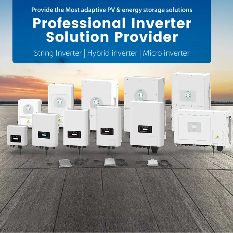 Deye Hybrid Inverter 5kw 6kw Hybrid Solar Inverter SUN-SG04LP1-EU For Photovoltaic Panel System for 10kw 6kw home solar system