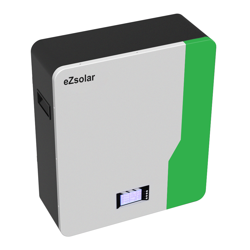 100ah wall mounted lifepo4 batteries station hybrid solar power system off grid 48V 51.2V 5kwh solar inverter battery