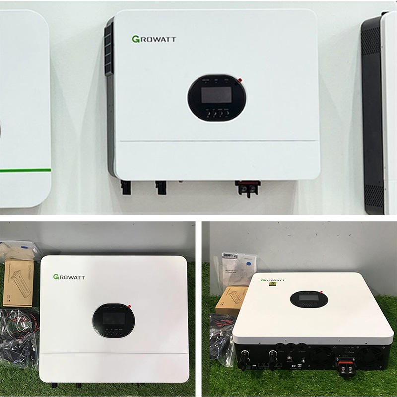 EU Stock Growatt SPF 6000 ES Plus Growatt Solar Inverter 3KW 5KW 6KW12KW 10kw Off Grid Inverters With WIFI For Home Solar