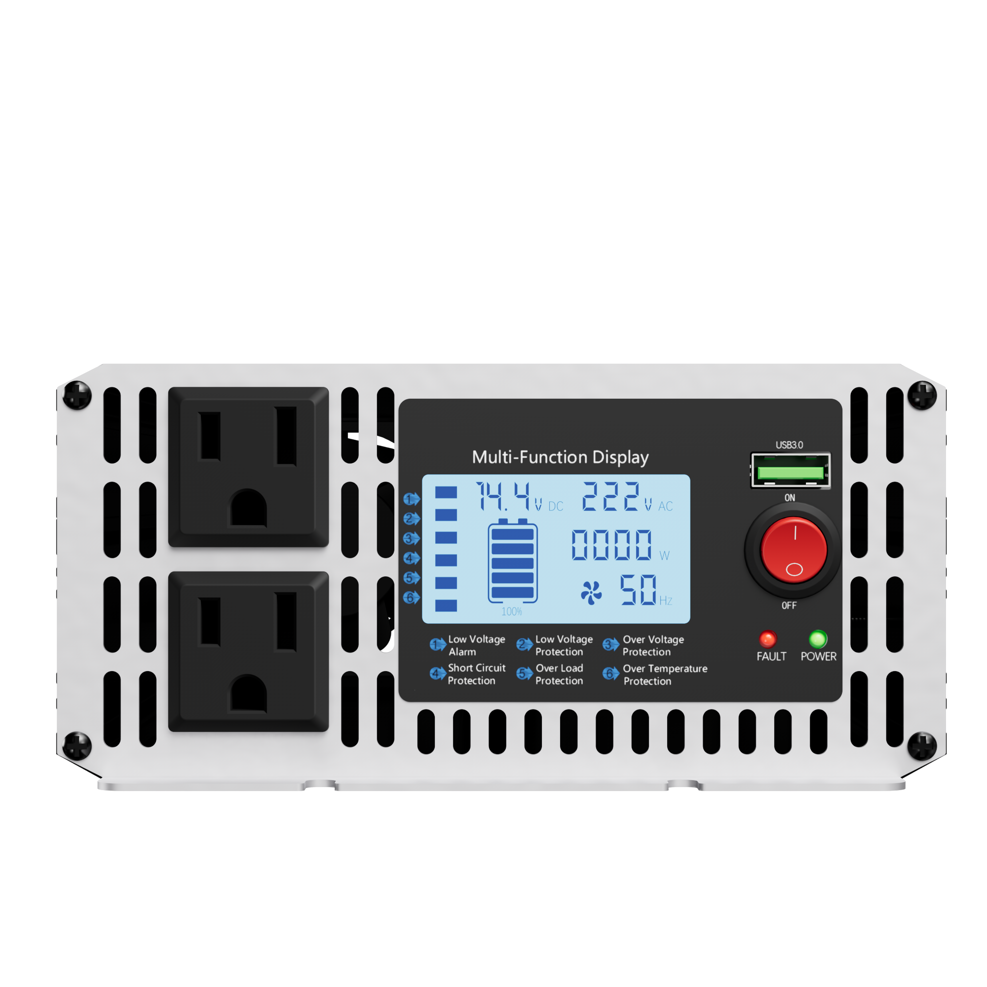 HOULI 3000w 5000w power solar inverter dc to ac 12v 110v inverter pure sine wave 4000w on grid ups inverters for home
