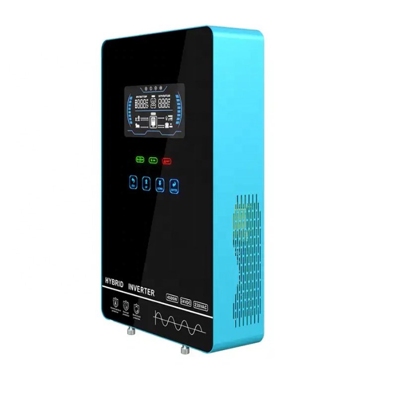 ESOZUR 4500w 24v Hybrid Inverter Mppt 230v Pure Sine Wave Solar Inverter 220v Hybrid Solar Inverter For Solar System