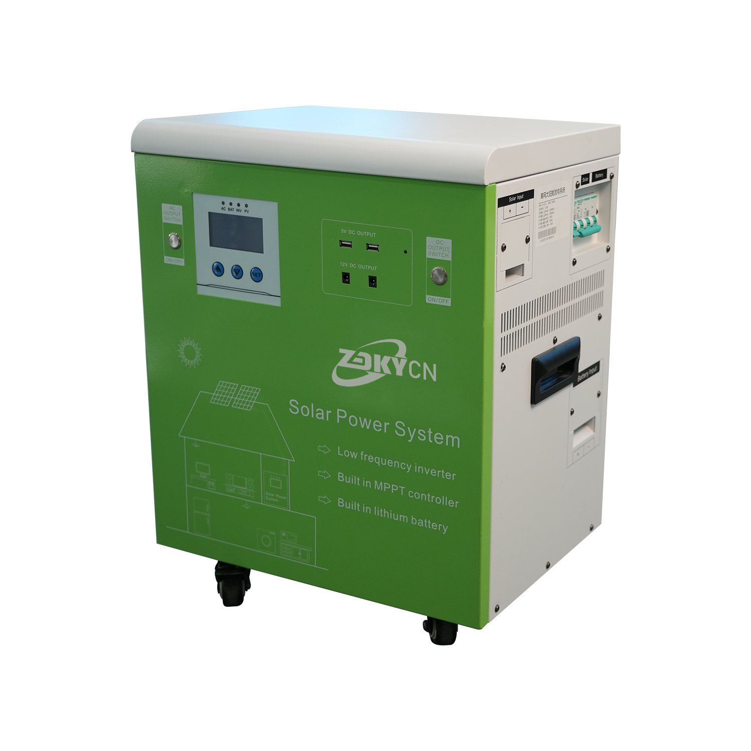1.5Kwh All In One Home Energy Storage System Hybrid Inverter Lithium Batteries Battery