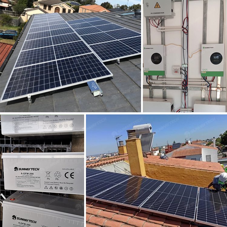 5kw solar panel system home complete energy system kit 10kw solar power system for home power