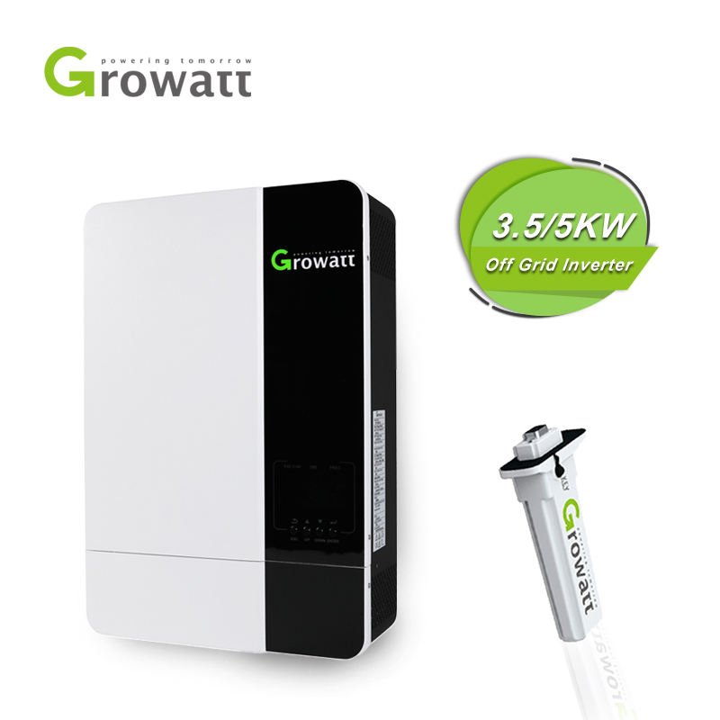 In Stock Direct Factory Growatt SPF 3500es 5000es 3500w 5000w Single Phase Off Grid Solar 5kw Inverter