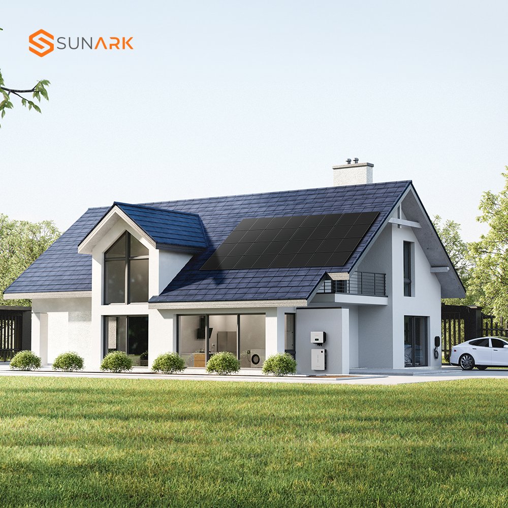 Sunark Highest Efficiency Solar Power System Home Kit 5Kw 10Kw 20Kw 30Kw Off Grid Solar Energy Storage System Wholesale Price