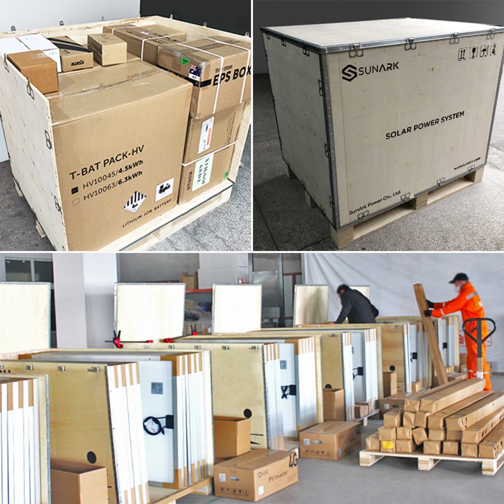 Sunark Highest Efficiency Solar Power System Home Kit 5Kw 10Kw 20Kw 30Kw Off Grid Solar Energy Storage System Wholesale Price
