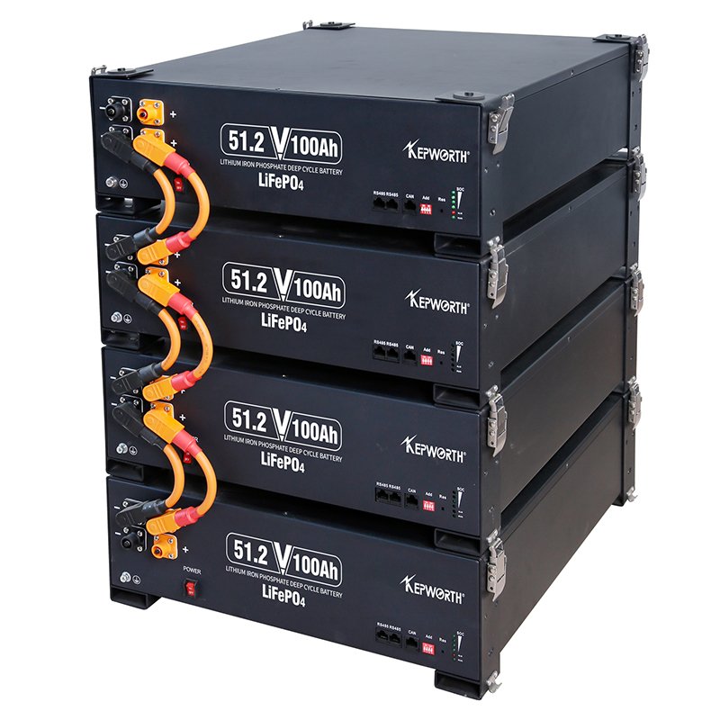New LiFePO4 Powerwall 48V 100Ah 200AH 5KW 10KW Battery Pack Lithium Solar Battery 4000+ Cycles RS485 CAN Inverter LiFePO4 100AH
