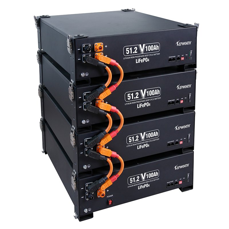 New LiFePO4 Powerwall 48V 100Ah 200AH 5KW 10KW Battery Pack Lithium Solar Battery 4000+ Cycles RS485 CAN Inverter LiFePO4 100AH