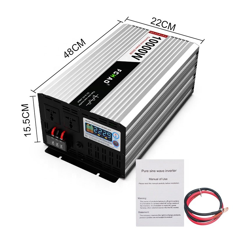 FCHAO On Off Grid Hybrid Solar 5000W Power Inverter Controller Outdoor Camping Home Made In China Factory Wholesale