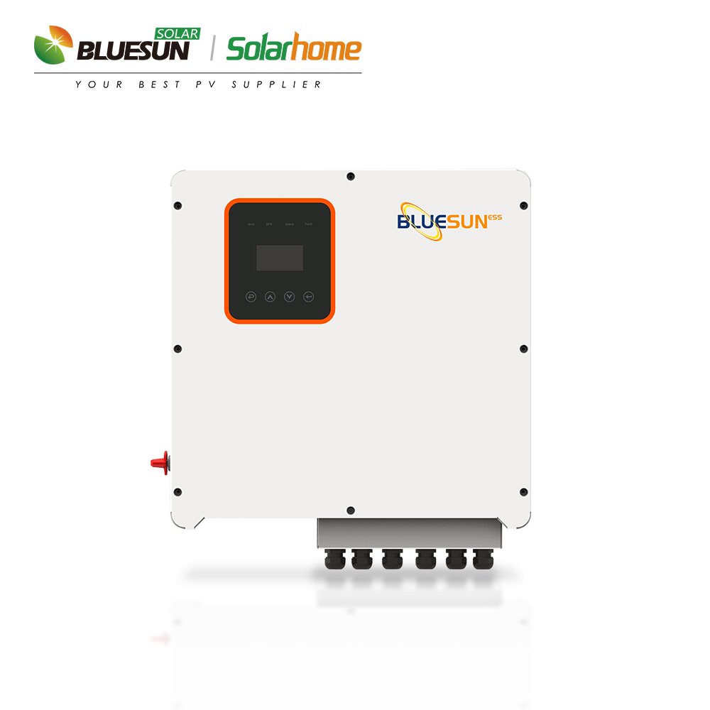 Bluesun 10kw solar power system hybrid battery energy storage system10KW 20KW 30KW solar system for home