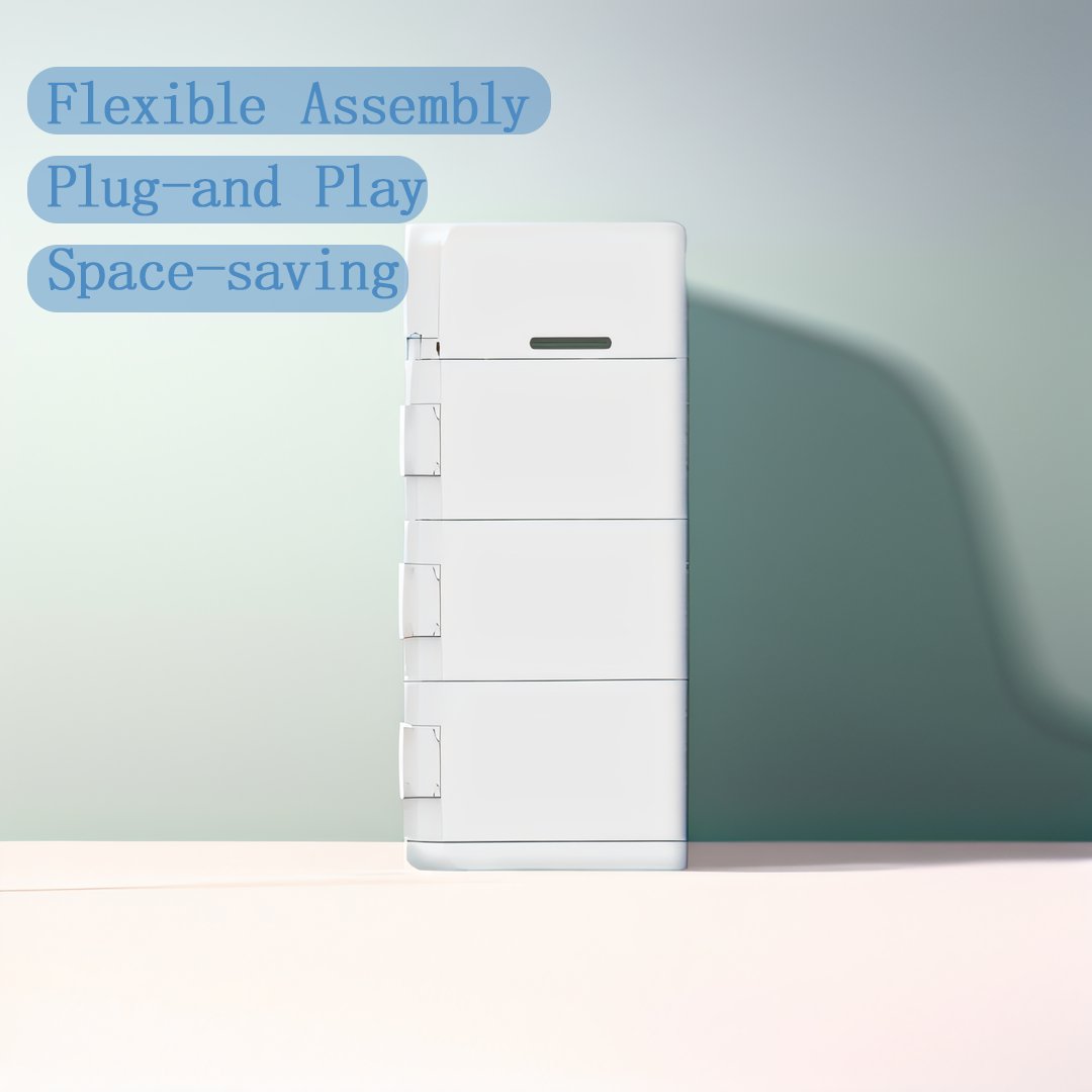 Energy Storage Stackable All In One solar Battery With On Off Grid Hybrid inverter 5KW 10KW 20KW Solar Energy System