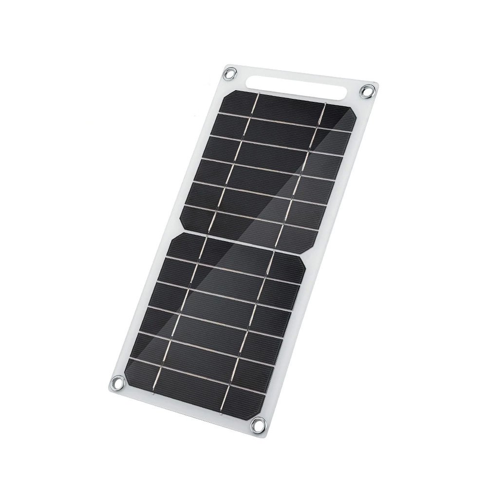 Portable Solar Power Panel Mini Outdoor Waterproof Flexible USB Charger DC Port Solar Panel