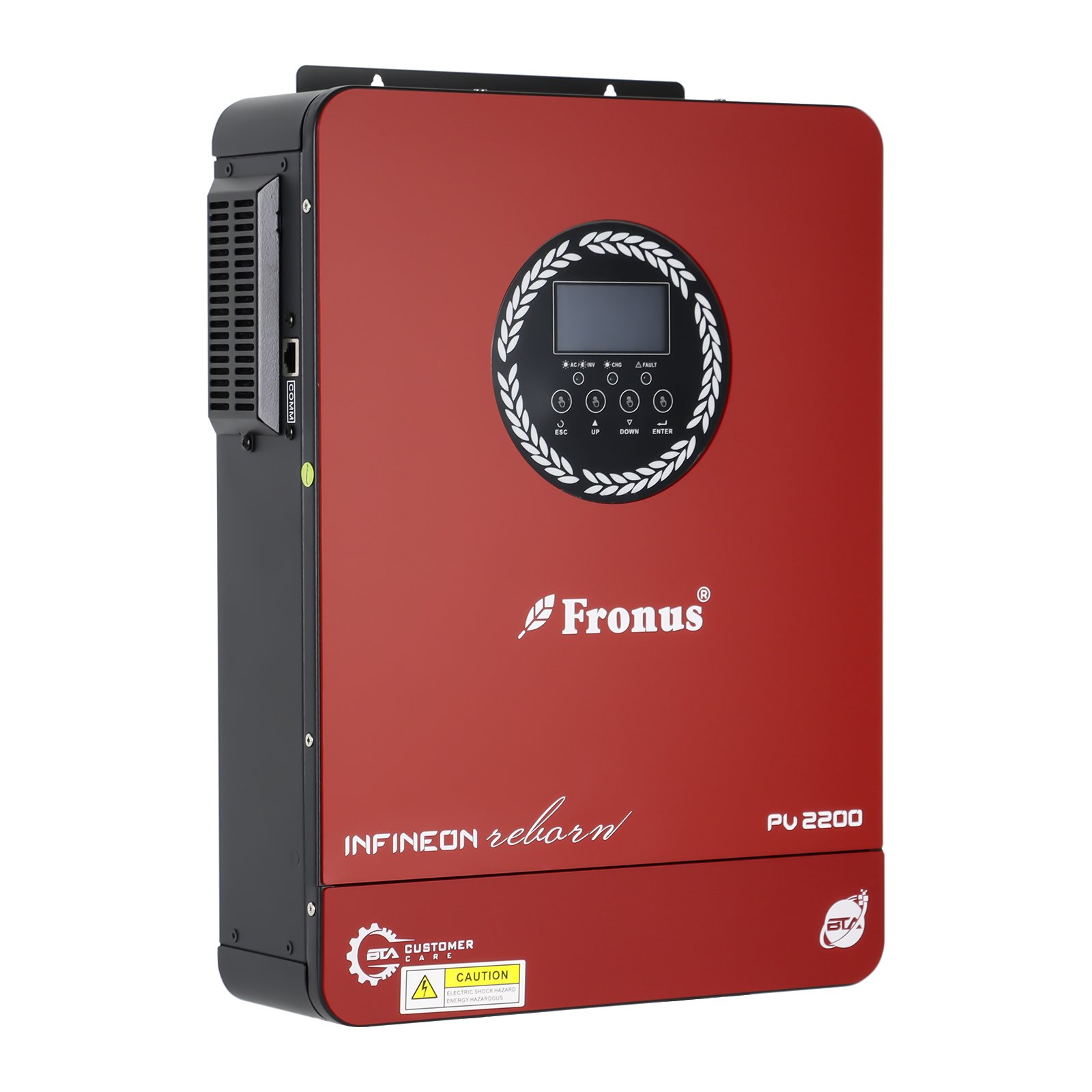 Off Grid Inverter 1.8KW 12Vdc 3KW 24Vdc 220/230Vac Hybrid Solar Inverter With MPPT Charge Controller For Home