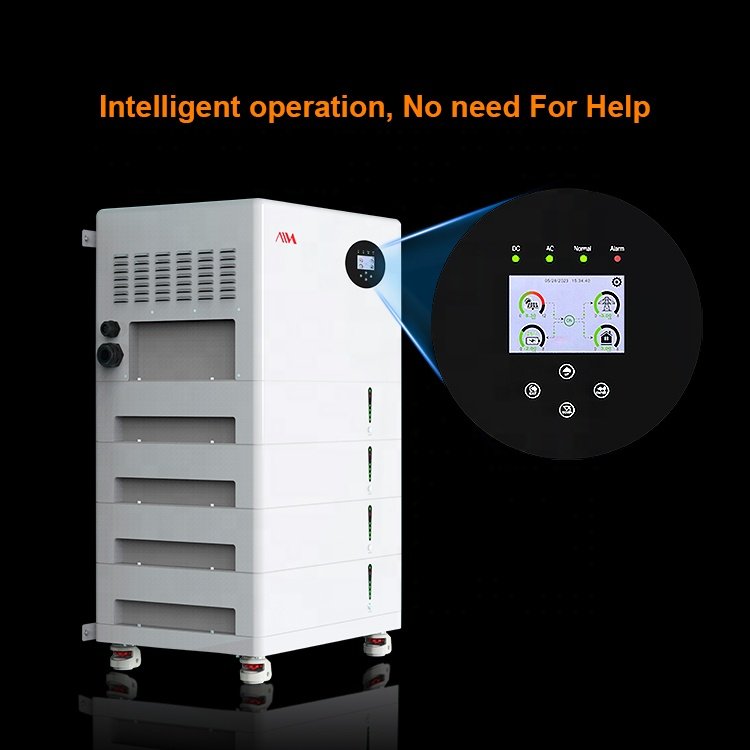 solar deye inverter 12kw Lithium Ion Battery ESS 10kwh 20kwh110V 200V AC household ground all in one energy storage system
