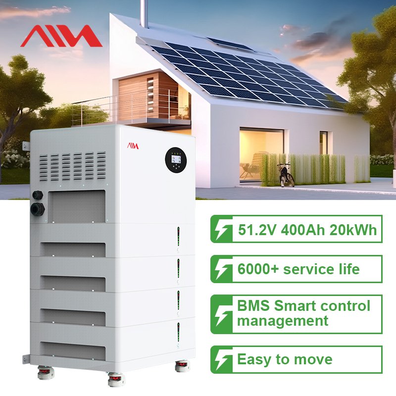 solar deye inverter 12kw Lithium Ion Battery ESS 10kwh 20kwh110V 200V AC household ground all in one energy storage system