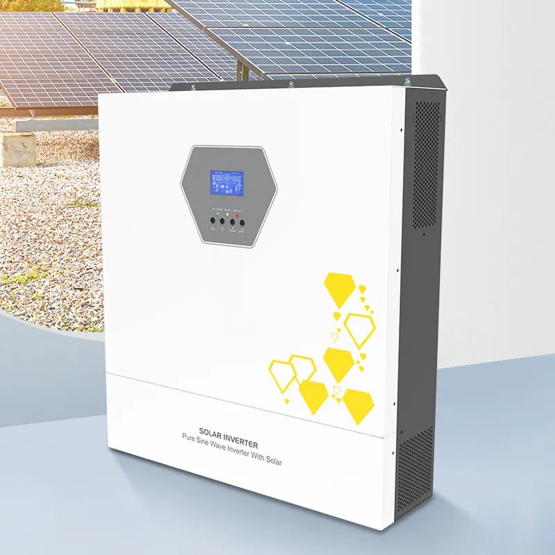 In Stock Hotsales 3.2KVA 24VDC invert system solar invert solar mppt solar hybrid invert Pure Sine Wave hybrid solar inverter