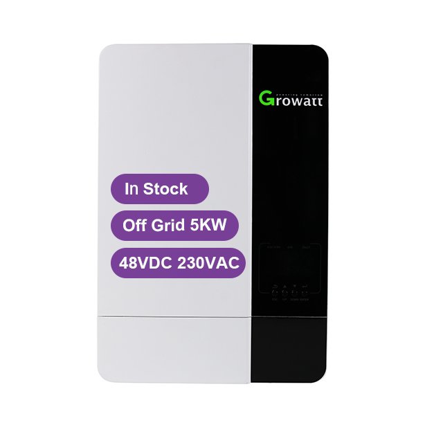 GROWATT 48V DC to AC SPF 5000 ES Growatt Solar Inverter Off Grid 5KW CE Single Pure Sine Wave 230V All Brand New