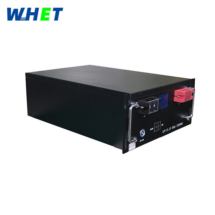 Smart BMS LCD 48V 51.2V 50AH 100AH 150AH 200AH Home Solar Storage Lithium Lifepo4 Server Rack Mounted Battery