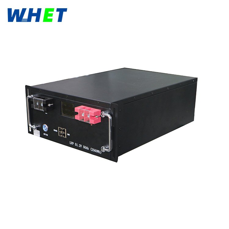 Smart BMS LCD 48V 51.2V 50AH 100AH 150AH 200AH Home Solar Storage Lithium Lifepo4 Server Rack Mounted Battery
