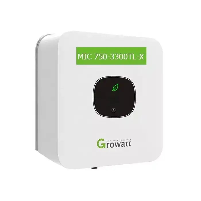 Growatt Mic 3300Tl-X 3300W 3.3Kw 2.5Kw 3Kw Mppt Single Phase On Grid Pv Solar Invert System