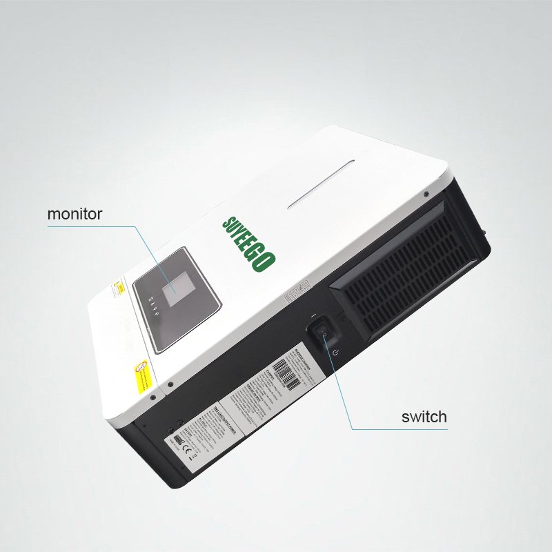 SUYEEGO 3Kw 4Kw 6Kw 10Kw Off On Grid Invertor 24V 48V Hybrid Solar Inverter Pure Sine Wave Solar Inverters With MPPT 500V PV