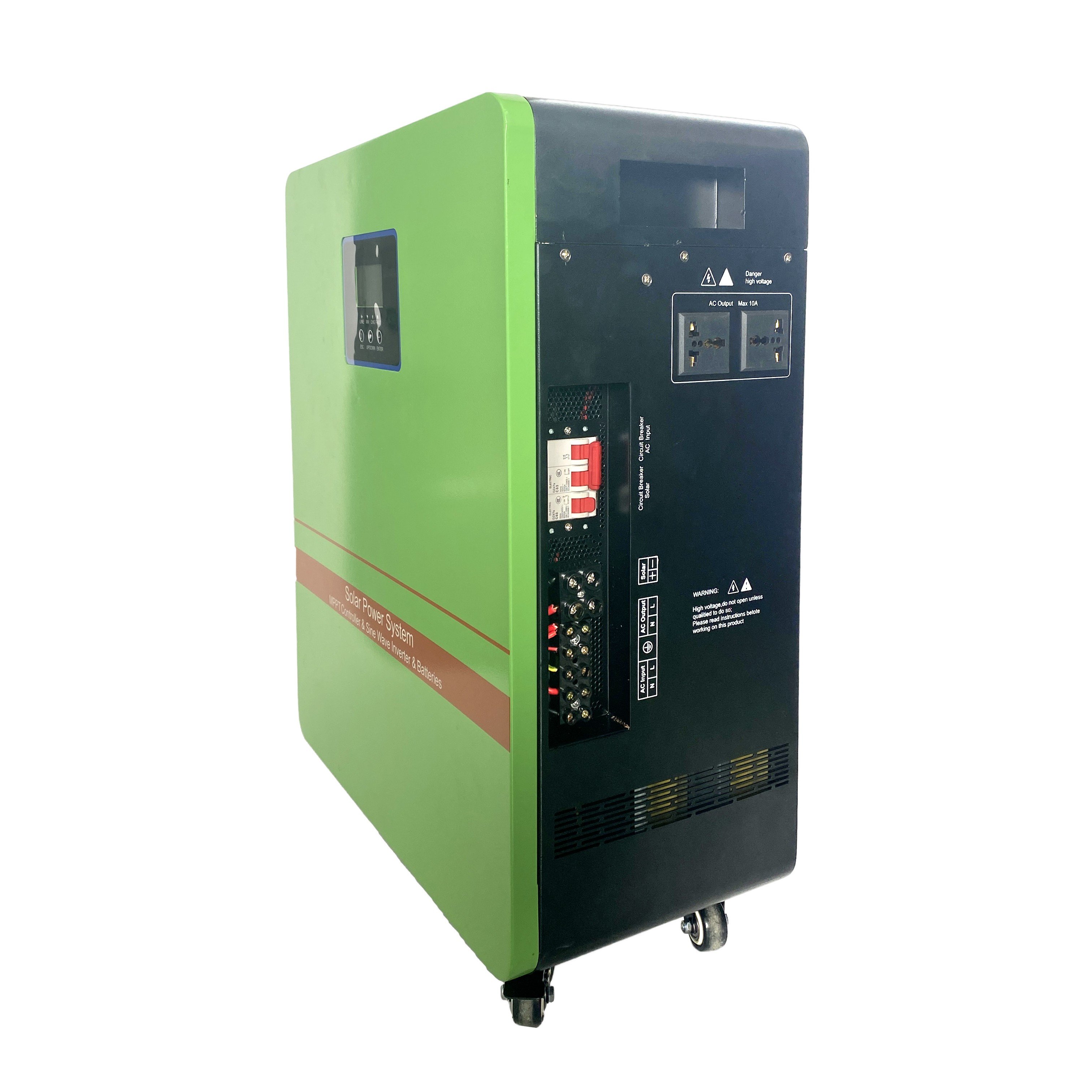 3kw solar inverters 110V 220V MPPT and LifePo4 battery integrated 3000W home energy storage off grid inverter
