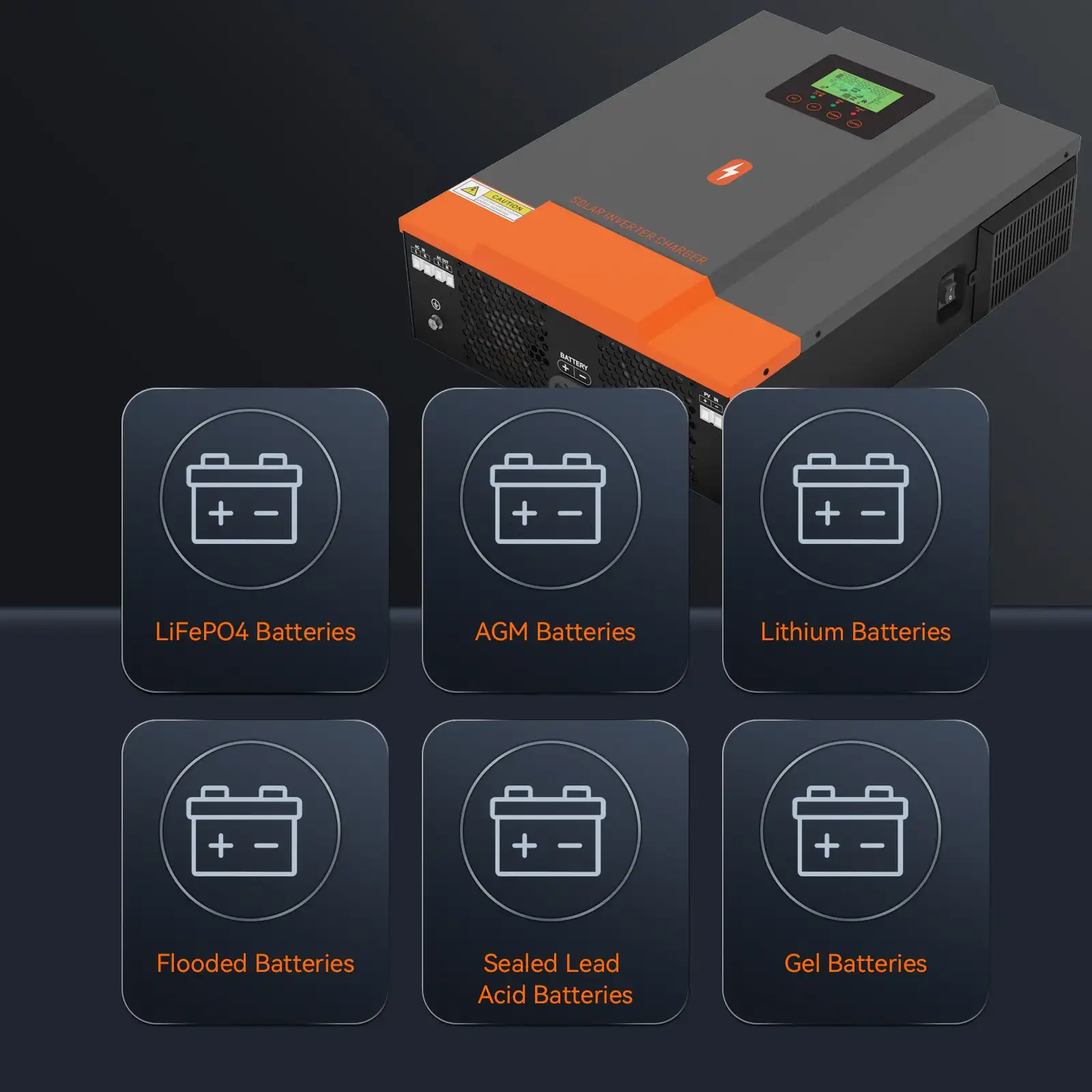 PowMr Competitive Price 3Kw 5Kw 5.5Kw 3Kva 24V 3000W With Smart Mppt Controller Off Grid System PV Hybrid Solar Inverter