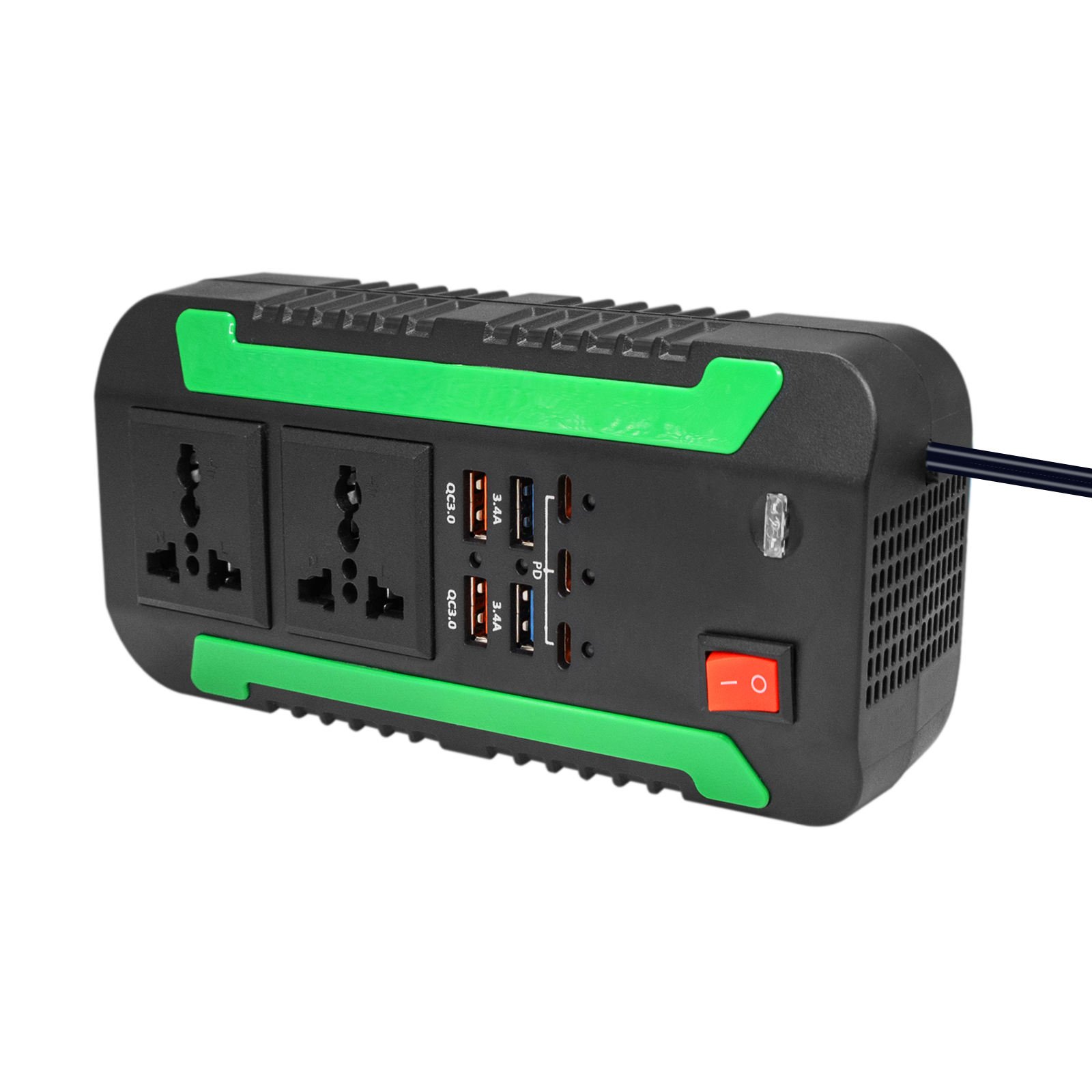 Universal Socket Converter Solar DC to AC 110v 12v 300w Inverter Portable Solar Power Inverter