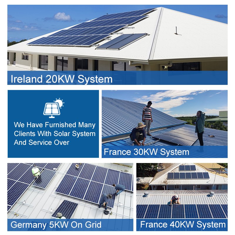 Complete Solution Provider 10 Kw On Grid Solar Power System Solar Energy System Complete Set 3Kw