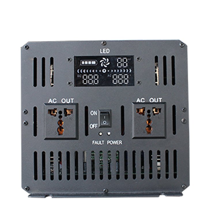 real full power DC to AC 12v 24V 48v to 110v 220V 5000w 6000w pure sine wave solar inverter