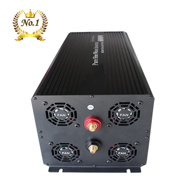 real full power DC to AC 12v 24V 48v to 110v 220V 5000w 6000w pure sine wave solar inverter