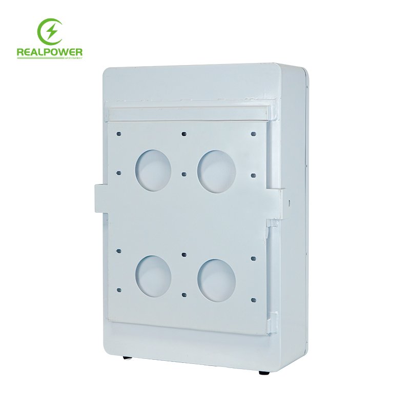 Realpower 6000 Cycles Powerwall DE 5Kw Energy Storage Battery LiFePO4 Solar Home Powerwall Battery 51.2V 100Ah 10Kwh Powerwall