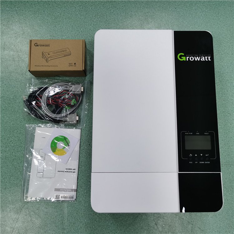SuperSolar GROWATT MPPTS SPF 5000es 5KW Off Grid Pure Sine Wave Solar Inverter