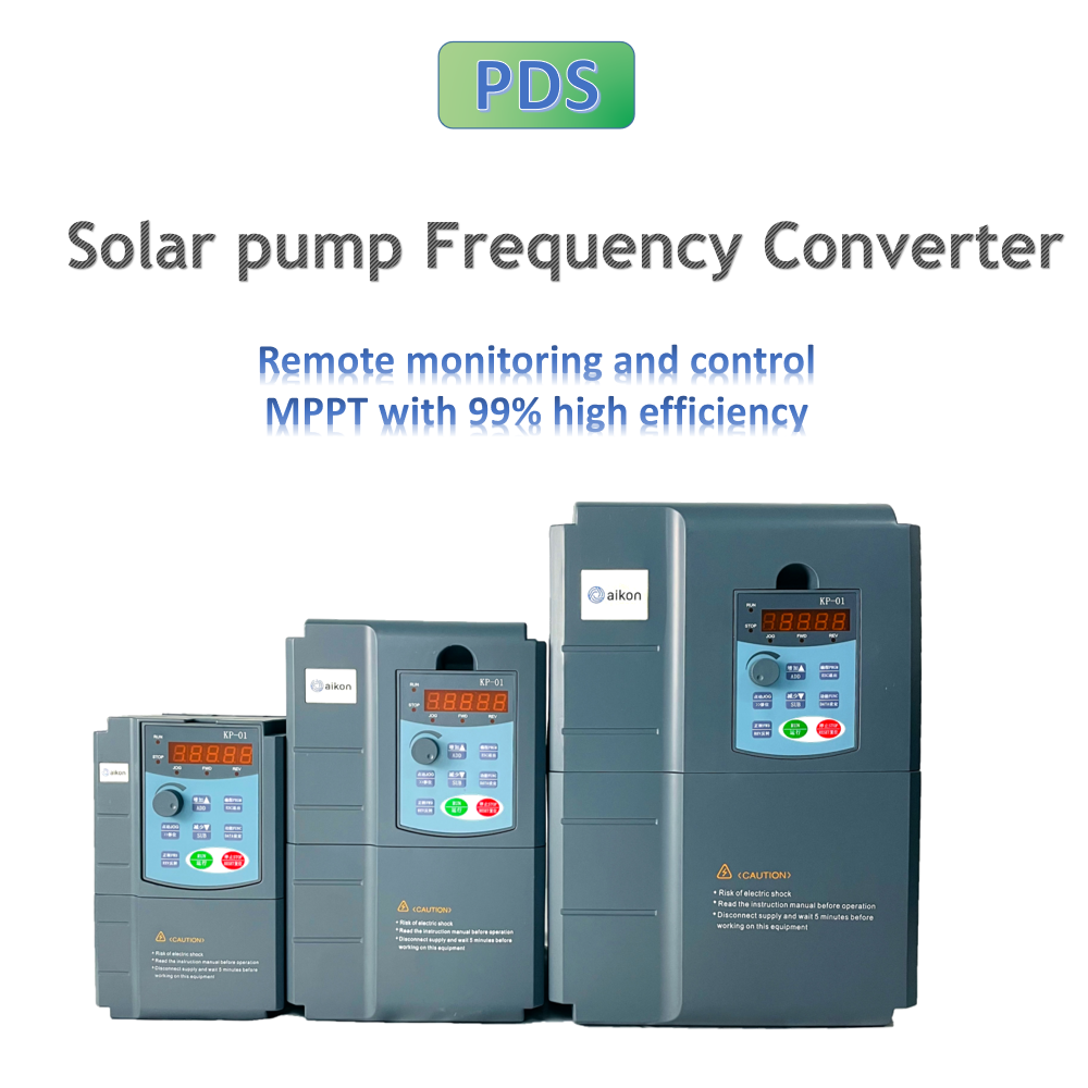 Submersible solar pump controller vsd 3 phase solar inverter off grid solar VFD inverter 5kw mppt converter