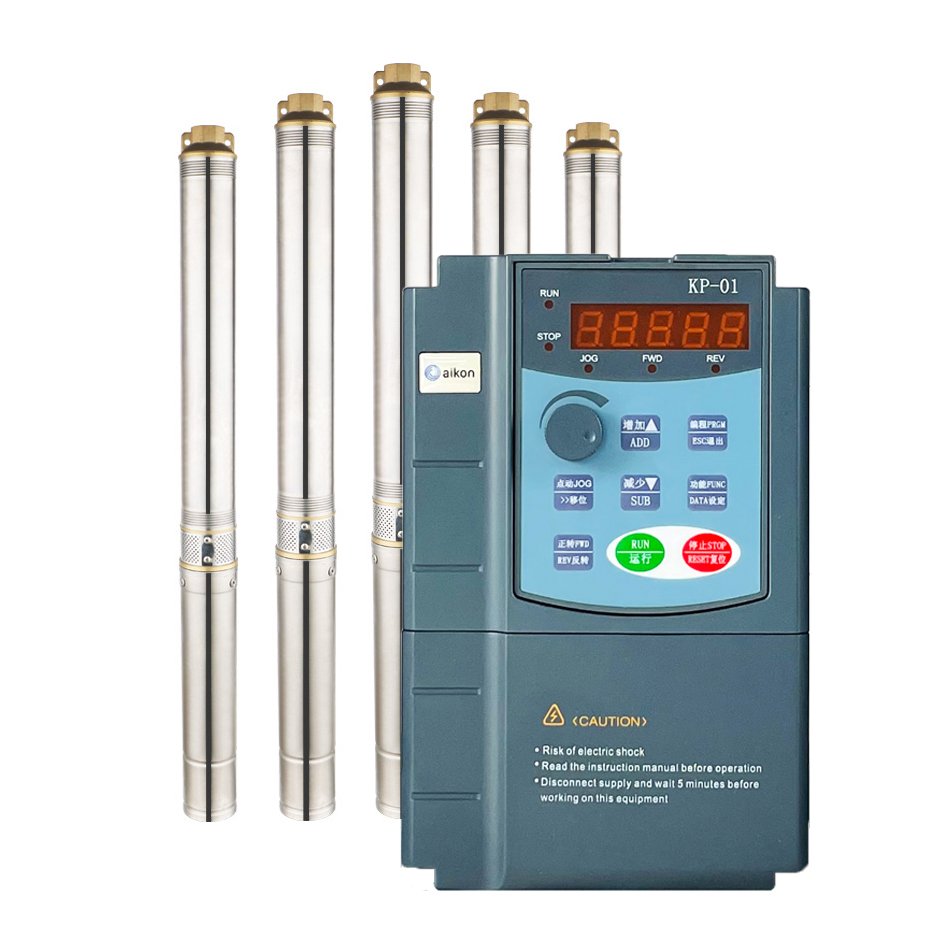 Submersible solar pump controller vsd 3 phase solar inverter off grid solar VFD inverter 5kw mppt converter