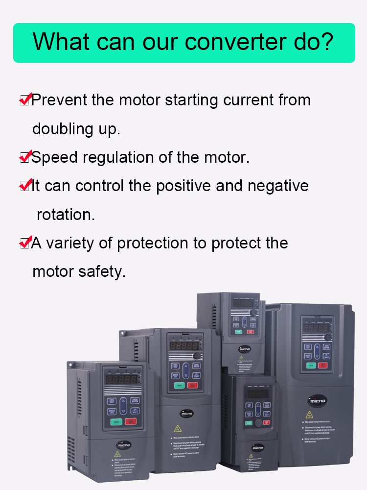 Single Phase Three Phase MPPT Solar Water Pump Inverter 220V 380V 7.5KW